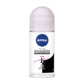 Nivea Invisible Fresh Black & White 50 ml Kadın Roll-On
