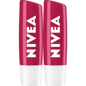 Nivea Lip Care 2x5.5 ml Kirazlı Dudak Nemlendirici Lipstick
