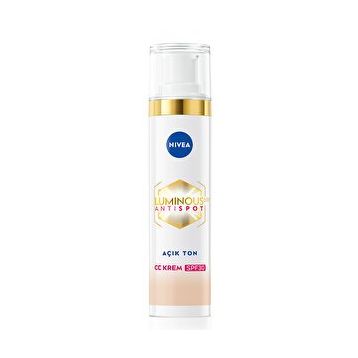 Nivea Luminous630 SPF30 Açık Ton 40 ml Koyu Leke Karşıtı CC Yüz Kremi