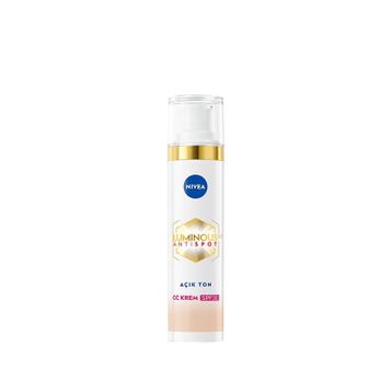 Nivea Luminous630 SPF30 Açık Ton 40 ml Koyu Leke Karşıtı CC Yüz Kremi