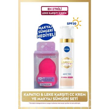 Nivea Luminous630 SPF30 Açık Ton 40 ml Koyu Leke Karşıtı CC Yüz Kremi