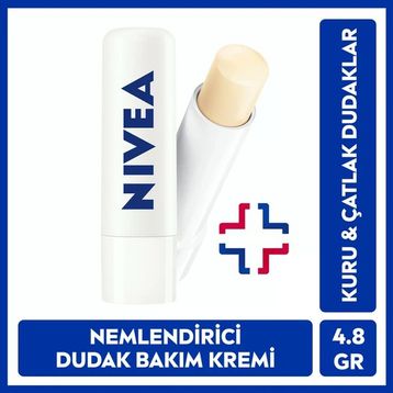 Nivea Med Repair 4.8 gr Renksiz Nemlendirici Dudak Bakım Kremi