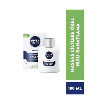 Nivea Men 100 ml Hassas Ciltlere Özel Erkek Tıraş Sonrası Balsam