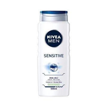 Nivea Men 500 ml Sensitive Yatıştırıcı ve Bambu Özlü Duş Jeli
