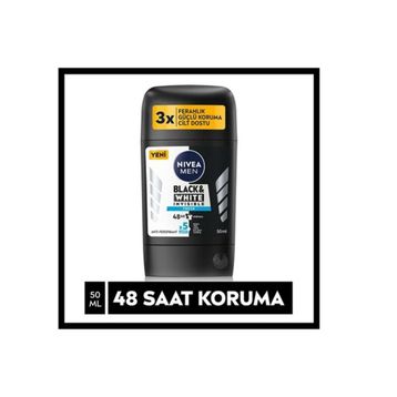 Nivea Men Black White Invisible Fresh 4x50 ml Erkek Stick Deodorant