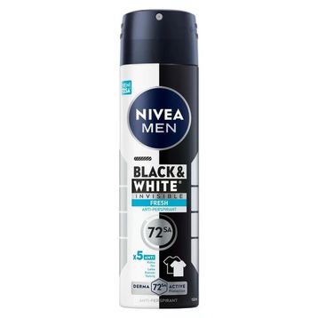 Nivea Men Black&White Invisible Fresh 150 ml Erkek Sprey Deodorant