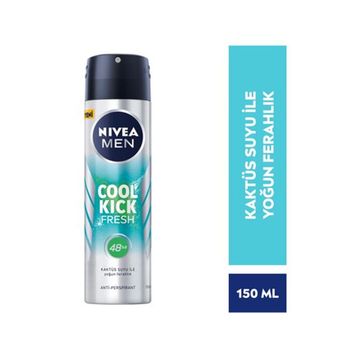 Nivea Men Cool Kick Fresh 4x150 ml Erkek Deodorant