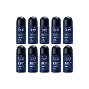 Nivea Men Deep Darkwood 10x150 ml Erkek Deodorant