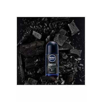 Nivea Men Deep Dimension 4x50 ml Erkek Deodorant Roll-On