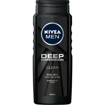 Nivea Men Deep Dimension 500 ml Saç Vücut Şampuanı