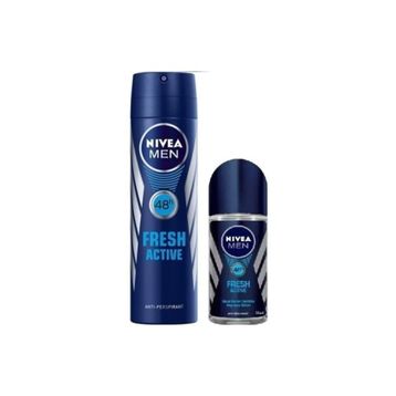 Nivea Men Fresh 150 ml Deodorant ve 25 ml Roll-on