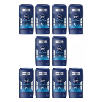 Nivea Men Fresh Active 10x50 ml Stick Deodorant