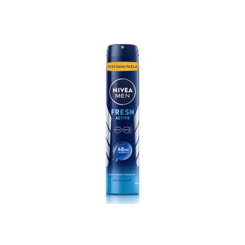 Nivea Men Fresh Active 2x200 ML Sprey Deodorant