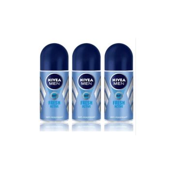 Nivea Men Fresh Active 3x50 ml Erkek Roll-On Deodorant