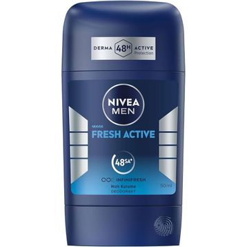 Nivea Men Fresh Active 50 ml Alüminyumsuz Stick Deodorant