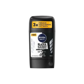 Nivea Men Invisible Black White Original 50 ml Stick Deodorant