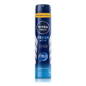 Nivea Men Sprey Fresh Active 200 ml Deodorant