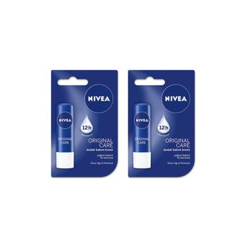 Nivea Original Care 2x4,8 g Dudak Bakım Kremi