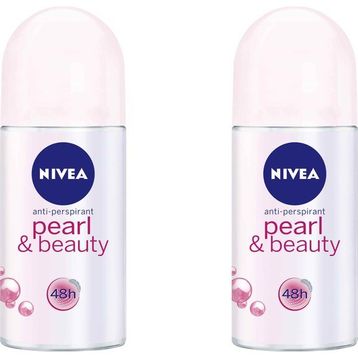 Nivea Pearl & Beauty 2x50 ml Bayan Roll-On