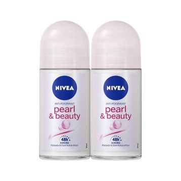 Nivea Pearl & Beauty 2x50 ml Bayan Roll-On