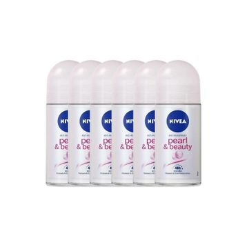 Nivea Pearl Beauty 6x50 ml Kadın Roll-On