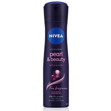 Nivea Pearly Beauty Black 150 ml Kadın Sprey Deodorant