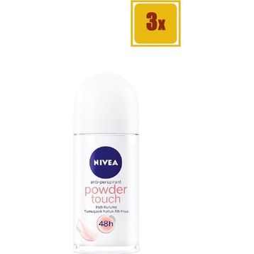 Nivea Powder Touch 3x50 ML Kadın Roll-On