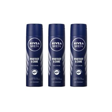 Nivea Protect Care 3x150 ml Erkek Deodorant
