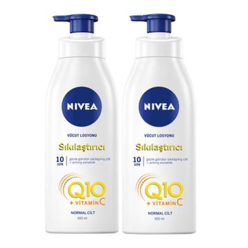 Nivea Q10 2x400 ml Sıkılaştırıcı Vücut Losyonu