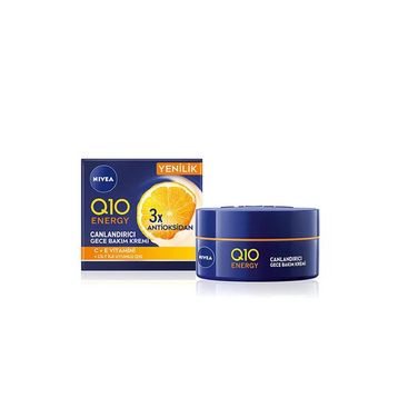Nivea Q10 Energy C Vitamini Anti-Aging 50 ml Gece Kremi