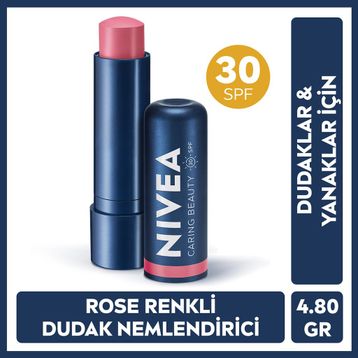 Nivea Renkli Rose 4.8 gr Dudak Bakım Kremi