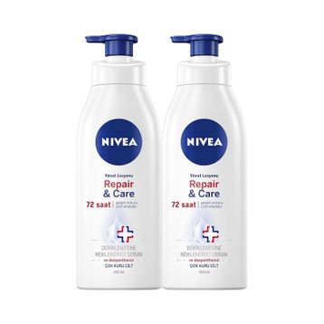 Nivea Repair Care Yoğun 2x400 ml Vücut Losyonu