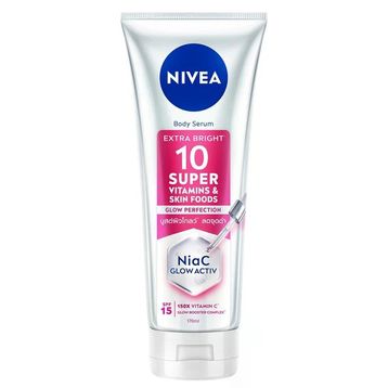 Nivea SPF15 Super10 ve C Vitamini Serum Etkili Nemlendirici ve Aydınlatıcı 170 ml Vücut Losyonu