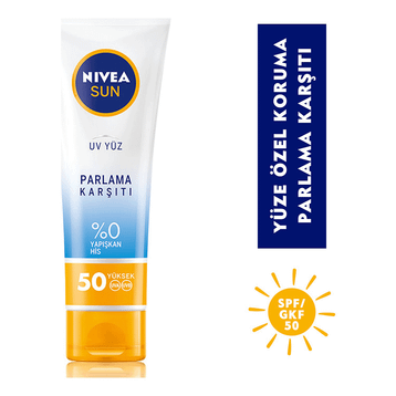 Nivea Sun 50 m Spf50+l Parlama Karşıtı Yüz Kremi
