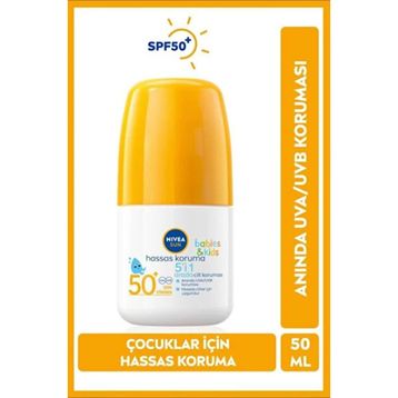 Nivea Sun Babies Kids 50 ml SPF50+ Hasas Koruma 5in1 Roll-On