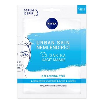 Nivea Urban Skin 1 Adet Nemlendirici Maske