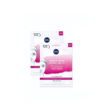 Nivea Urban Skin 2 Adet Doğal Işıltı Kağıt Maske