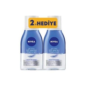 Nivea Visage Micellar 125 ml x 2 Adet Göz Makyaj Temizleyicisi