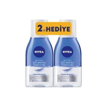 Nivea Visage Micellar 125 ml x 2 Adet Göz Makyaj Temizleyicisi