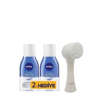 Nivea Visage Micellar 125 ml x 2 Adet Göz Makyaj Temizleyicisi