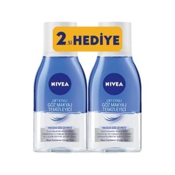 Nivea Visage Micellar 125 ml x 2 Adet Göz Makyaj Temizleyicisi