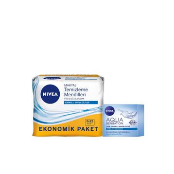 Nivea Visage Normal Karma 25 Adet Makyaj Temizleme Mendili