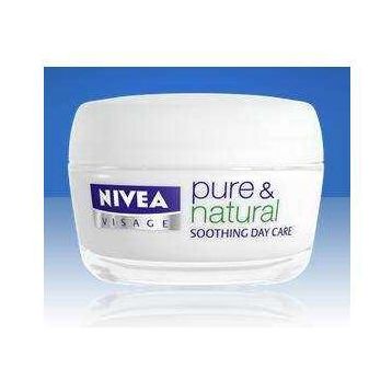 Nivea Vısage Pure Natural Kuru - Hassas Ciltler İçin 50 ml Nemlendirici Gündüz Kremi