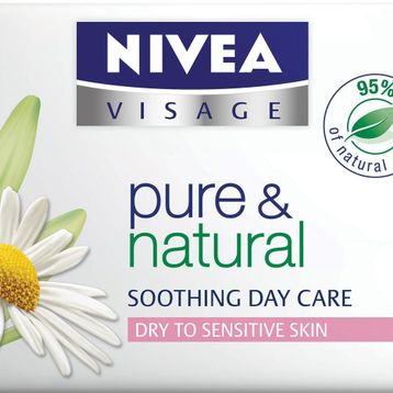 Nivea Vısage Pure Natural Kuru - Hassas Ciltler İçin 50 ml Nemlendirici Gündüz Kremi