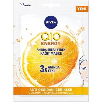 Nivea Visage Q10 Energy Enerji Veren Kağıt Maske