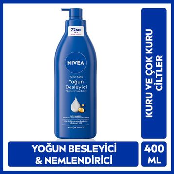 Nivea Yoğun Besleyici ve Nemlendirici 400 ml Vücut Sütü