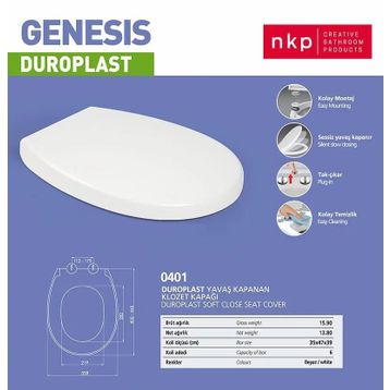 Nkp 0401 Klozet Kapağı