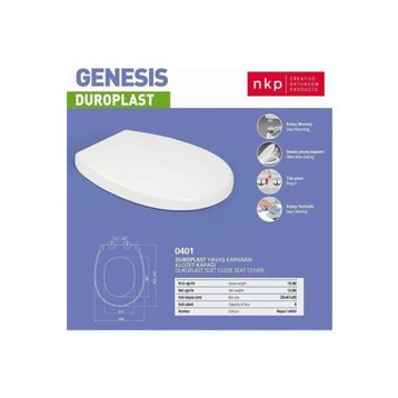 Nkp 0401 Klozet Kapağı