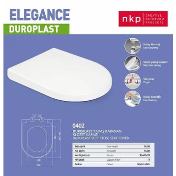 Nkp 0402 Klozet Kapağı