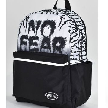 No Fear 03574 Siyah Unisex Sırt Çantası